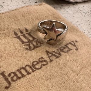 Retired James Avery Shooting Star Ring
